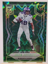 2025 Donruss Elite #45 Justin Jefferson Status Explosion #/999
