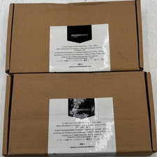 Lot of 2 Amazon Basics 6-Outlet Surge Protector, 2 Pack - Black - NEW 4 total 