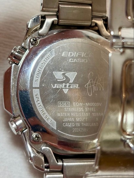 CASIO Edifice EQW-M1000SV Sebastian Vettel Reloj de Hombre Edición Limitada desde Japón 5