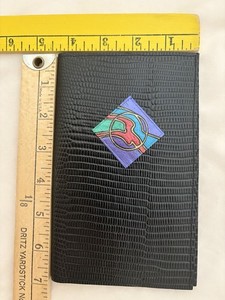 Genuine Leather Organizer Calendar Holder- small-artisan made in USA now $8.95