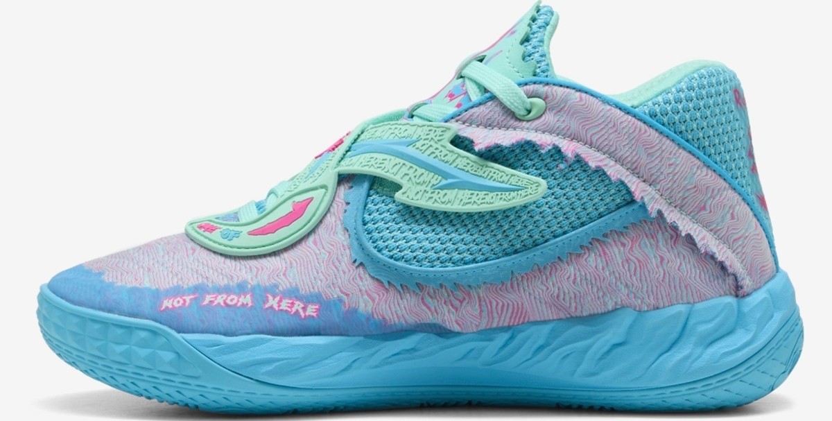 PUMA LAMELO MB.05 Rick & Morty Peppermint/Orange 312130-01 