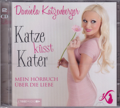 Daniela Katzenberger Hörbuch 2x CD Katze küsst Kater Persönliche Anekdoten K2357
