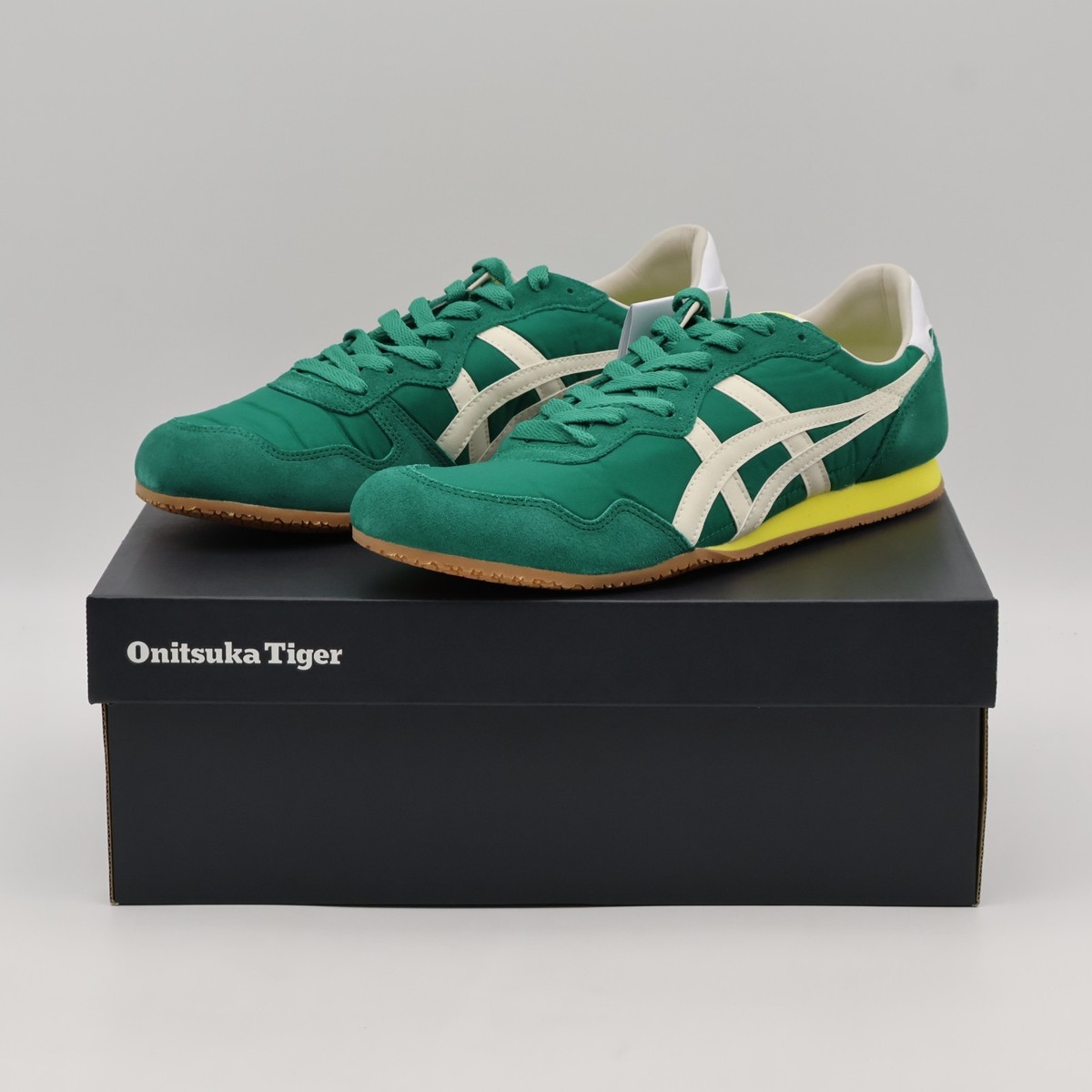 1183B400-307 Onitsuka Tiger Serrano Forest Green Cream (Men's) | eBay