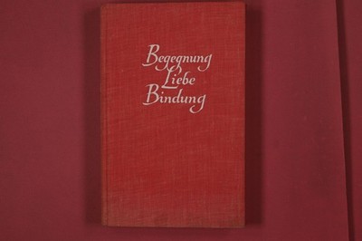 324333 Horst Meyerhoff BEGEGNUNG, LIEBE, BINDUNG Ernst Reinhardt Verlag Gründe