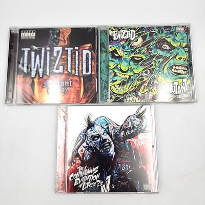 Twiztid CD Lot Mutant Remixed Mutant Vol 2 Continuous Evilution