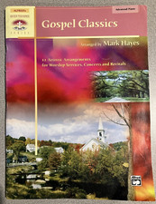 GOSPEL CLASSICS for Solo Piano Music Book Arr...