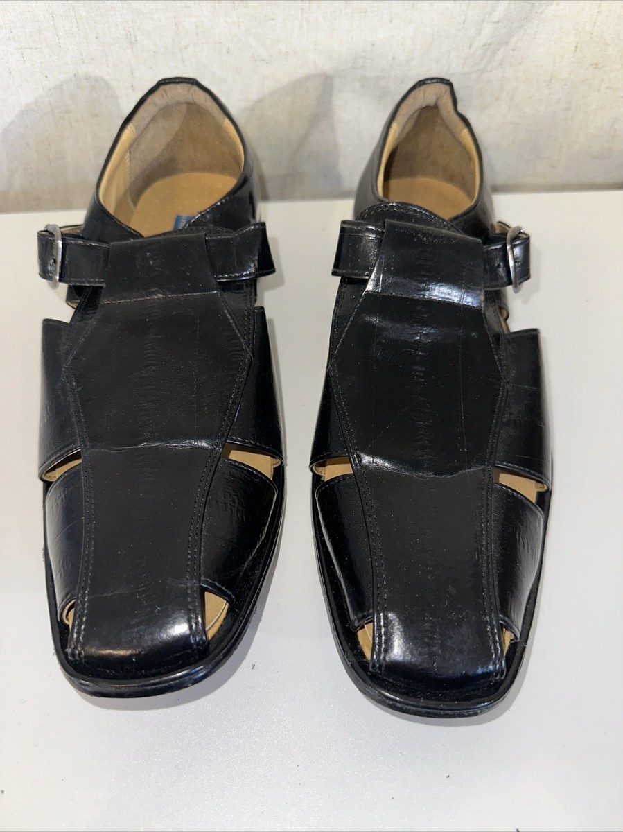 Giorgio Brutini Black Sandals Giorgio Brutini Leather Sandals for Men | Mercari main image 2