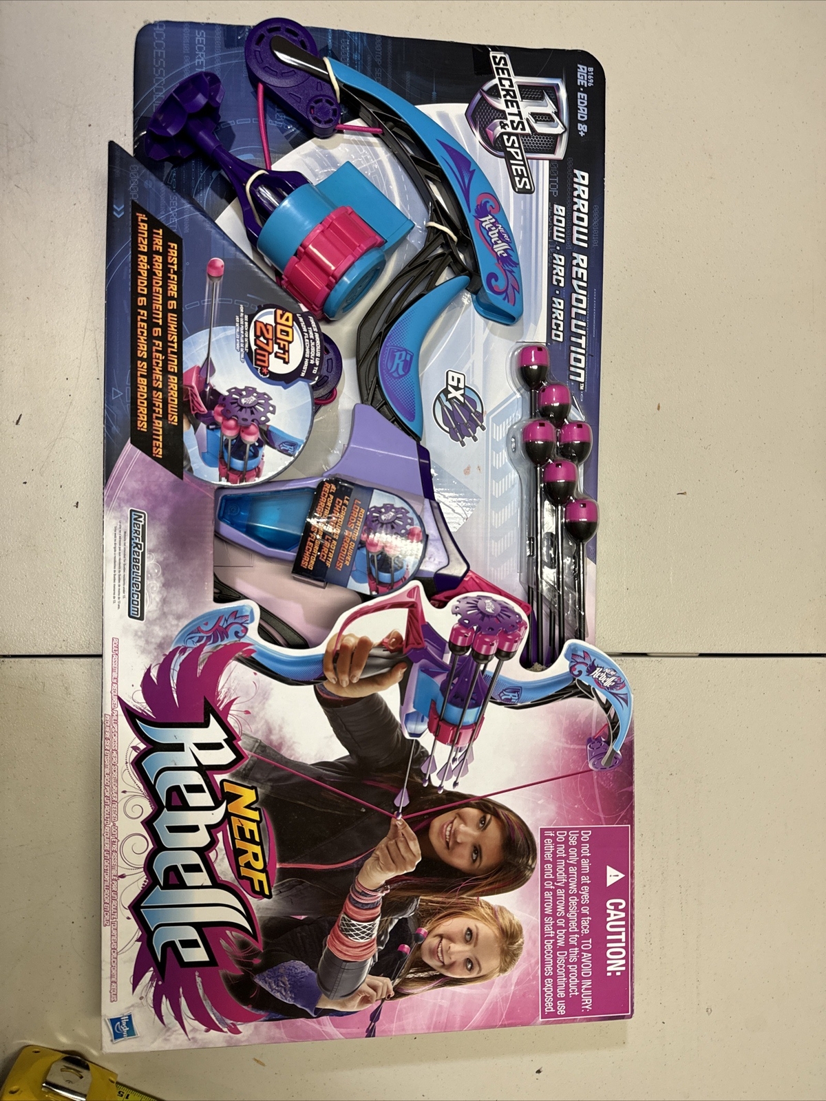 Nerf Rebelle Bow and arrow 2014 New In Box Unopened