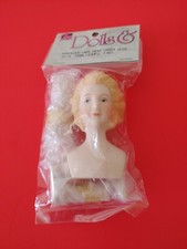 Vintage 1993 Mangelsen's 3" Porcelain Lady Head Hands and Legs 081081. Brand New
