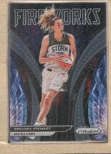 Breanna Stewart 15 2022 Panini Prizm Fireworks - Seattle Storm