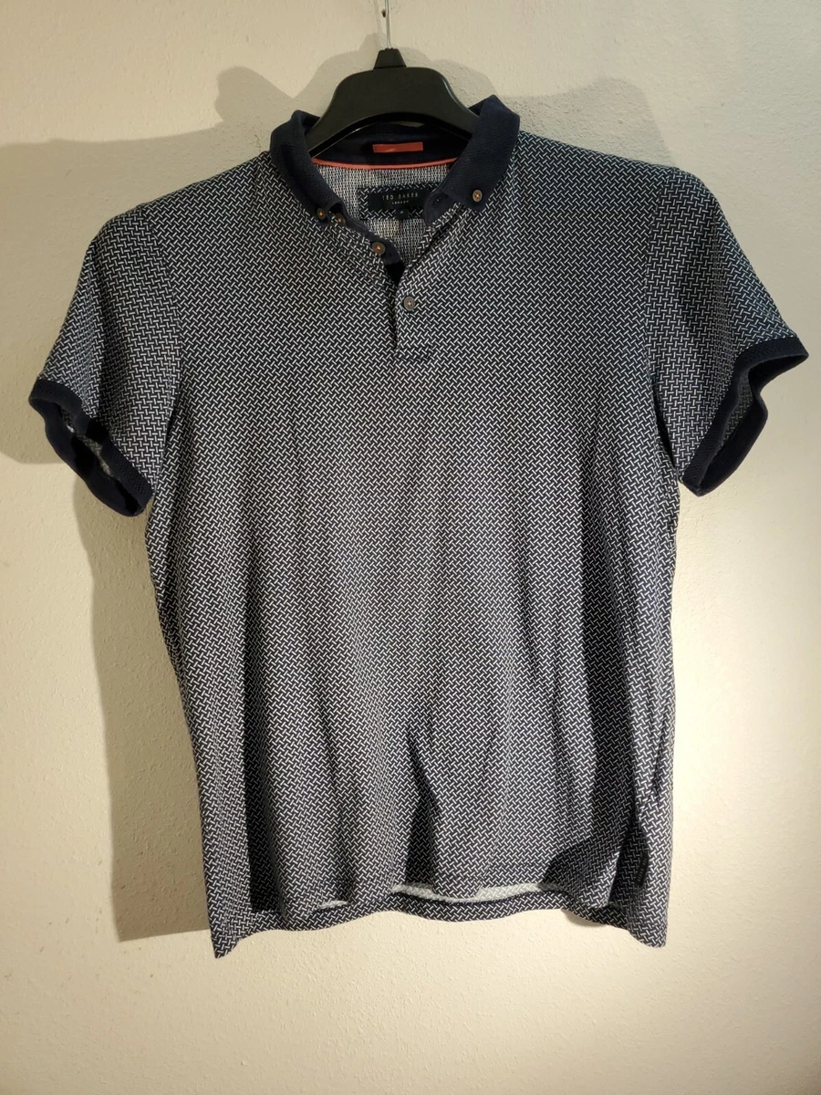 ted baker white polo shirt