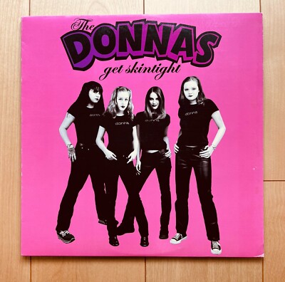 The Donnas / Get Skintight 12'' Vinyl 1999 LP Lookout! Records LK225 Nikki Sixx