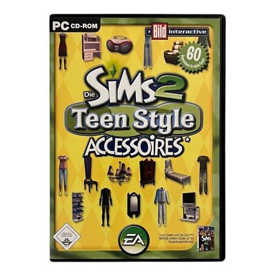 Die Sims 2 Teen Style Accessoires Add-On PC CD-ROM | Game | 2007