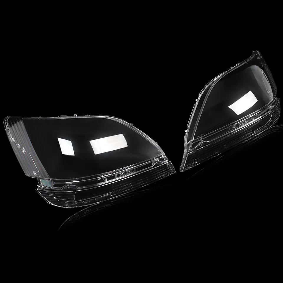 Pair Front Headlight Lens Clear Headlamp Covers Fits Lexus RX300 1998 1999-2003 - Imagem 4 de 4