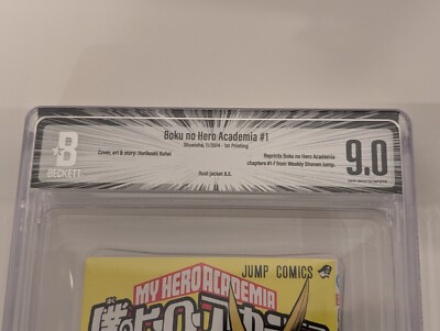 My Hero Academia Volume 1 1st Print Graded Tankobon Manga