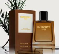 Burberry Hero for men Parfum 3.3oz Eau de Parfum Spray 100ml Cologne for men New