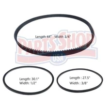 NEW Deck Drive Belt Kit fits Toro 30" TimeMaster 20199 20200 20975 20977 21199