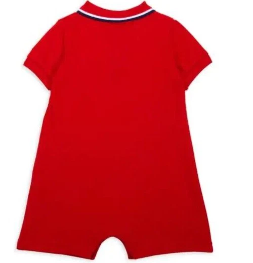 TOMMY HILFIGER 4 Piece Baby Boy's Logo Graphic Romper, Pants +2 Body Suit - Image 3 of 4