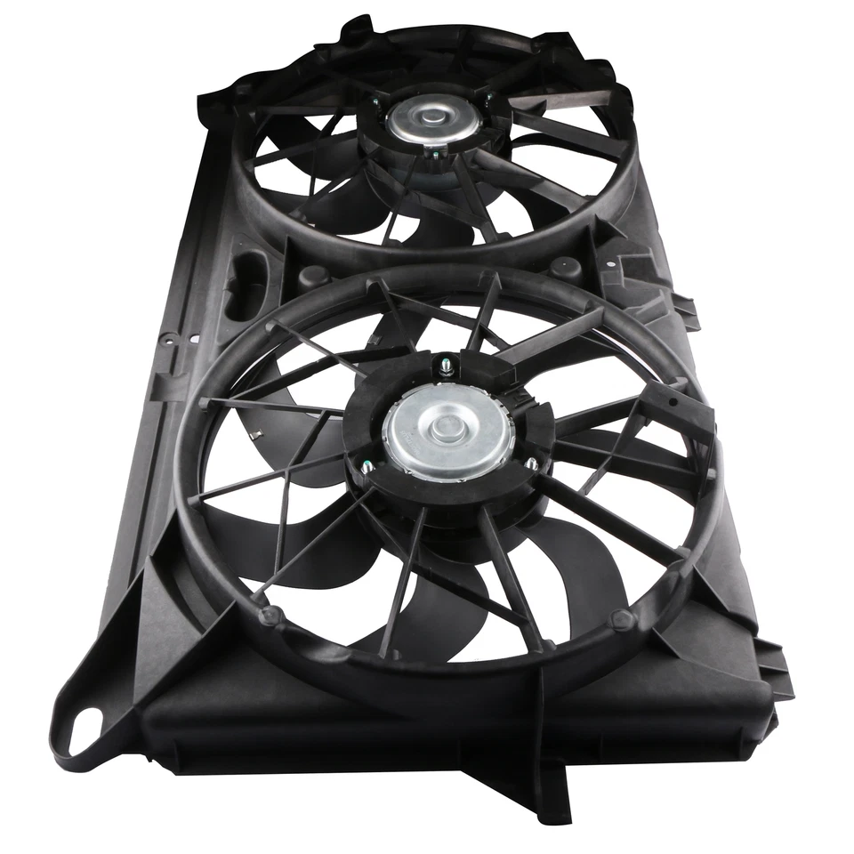 Radiator Condenser Cooling Fan Assembly For 06-10 Chevrolet Silverado 2500 HD - Изображение 2 из 4