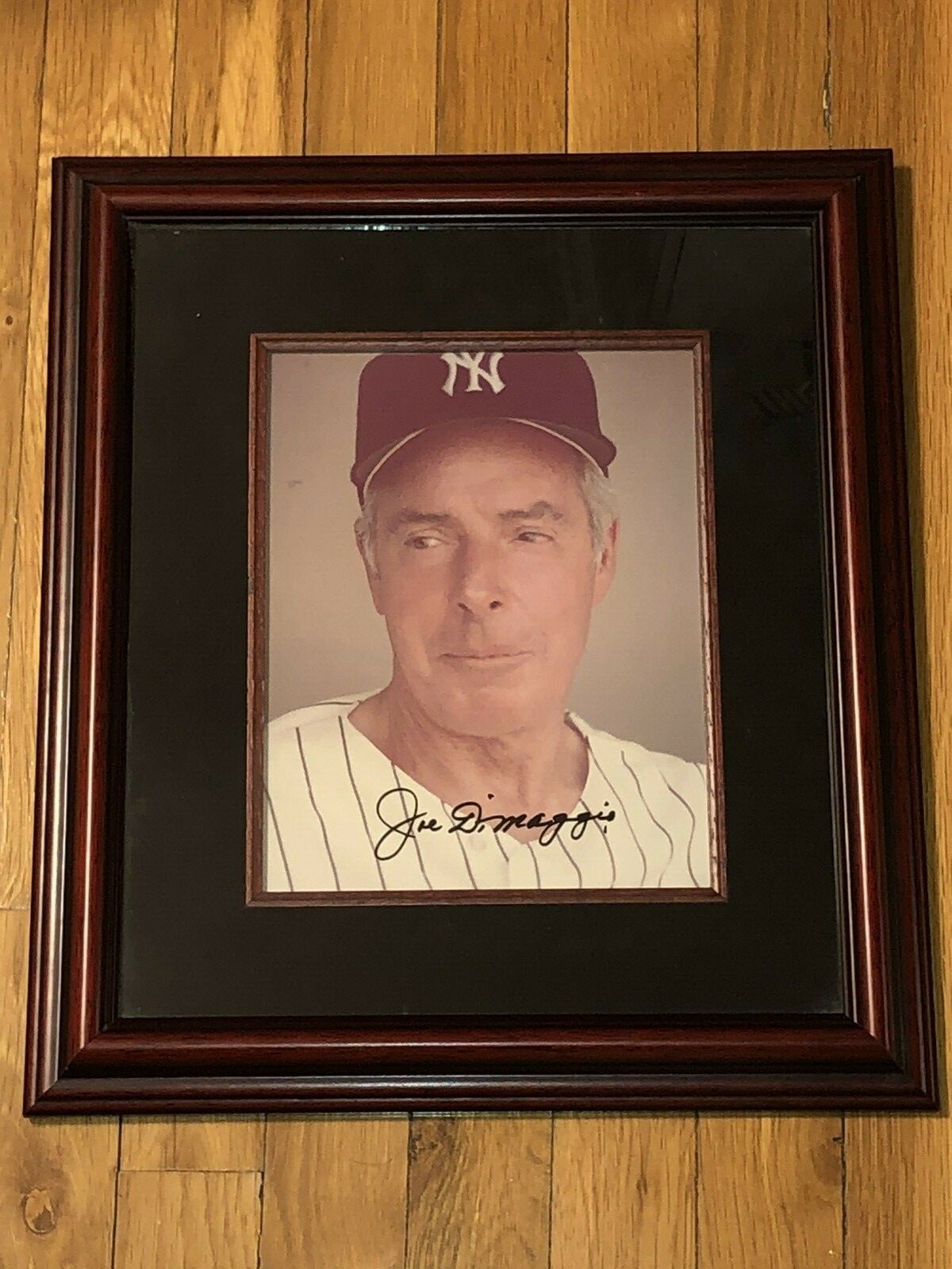 Joe DiMaggio Autographed Signed New York Yankees 8X10 FRAMED PHOTO NEW YORK YANKEE CLIPPER MR COFFEE JSA 