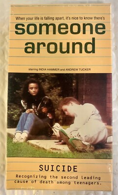 Someone Around VHS Suicide Prevention/Awareness Tape for Teenagers - NEW 