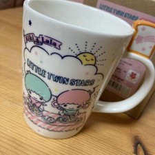 Sanrio Little Twin Stars Kiki Lala Mug 2019 White Sanrio Little Twin Stars
