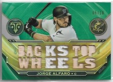 2019 Topps Triple Threads Jorge Alfaro #TTR-JAL2 Emerald Bat Jersey Relic /18