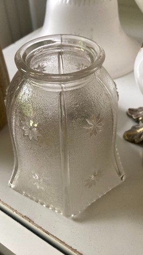 Lotto 6 ciotole FireKing vintage paralumi luminosi 3 pezzi giadeite e fenton - Foto 3 di 10