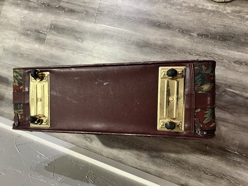 Set due pezzi valigie vintage floreale Jordache - Foto 14 di 21