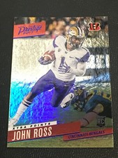 John Ross 2017 Prestige Xtra Points Blue Rookie #236 Cincinnati Bengals 