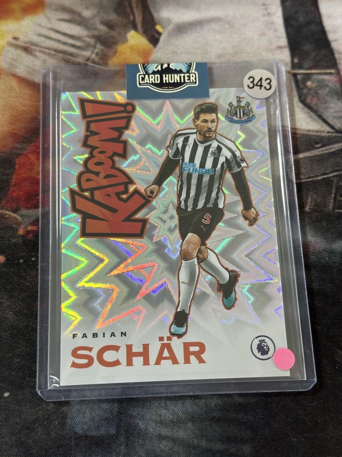 2019-20 Panini Prizm Fabian Schar Kamboom SP Case Hit Newcastle