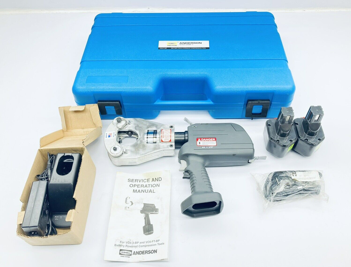 ANDERSON VERSA-CRIMP VC6FTBP BATTERY COMPRESSION CRIMPING TOOL
