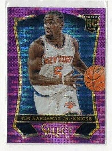 2013/14 PANINI SELECT TIM HARDAWAY JR. PURPLE PRIZM RC (30/99)