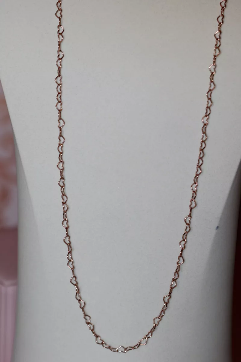 Pandora rose hearts of shop pandora necklace