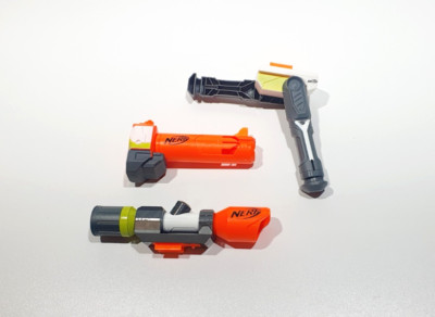 NERF Modulus Zubehör Set Upgrade Kit Long Range Erweiterung Anbauteile