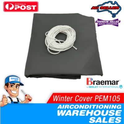 Braemar/Breezair Evaporative/BBQ Winter Cover GREY EM105