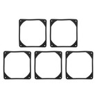 5x 120mm Black Fan Gasket for PC Case-ME