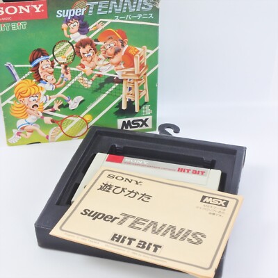 SUPER TENNIS MSX Japan 2079 msx | eBay UK