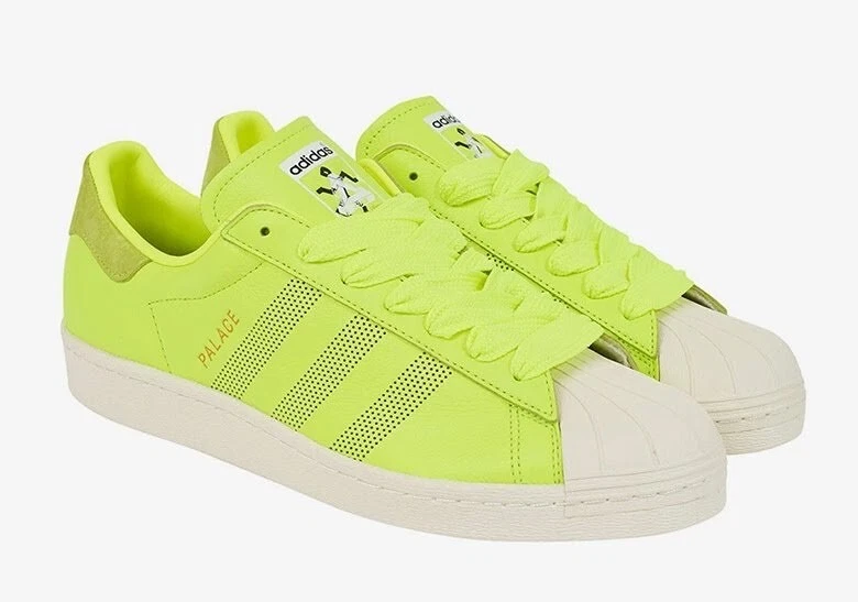 Adidas x Palace Superstar Fluro Size 7) | eBay