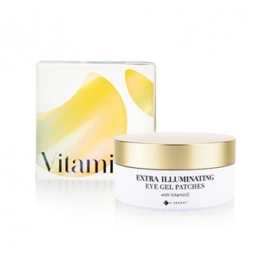 K-SECRET Extra Illuminating Eye Gel Patches with Vitamin C 102g (60patches)