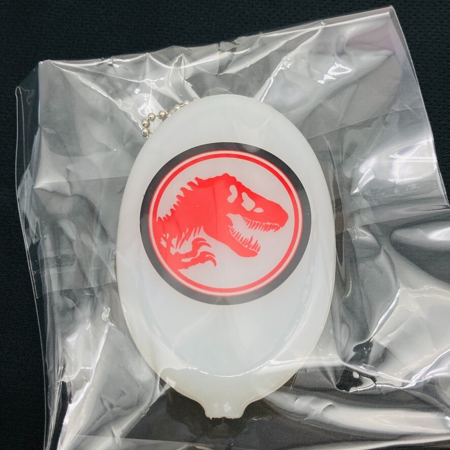 JURASSIC WORLD Coin Purse Keychain UNIVERSAL STUDIOS JAPAN PARK