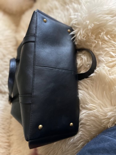 madewell glasgow black satchel crossbody bag - Picture 10 of 12