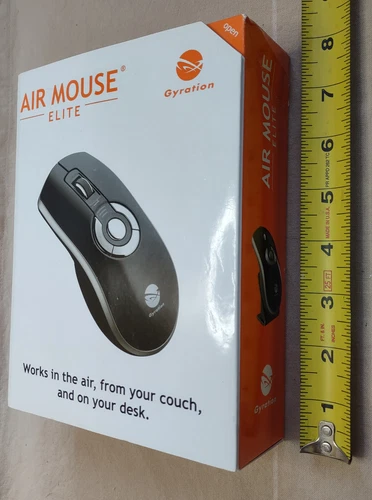 Gyration Air Mouse Elite Wireless Rechargable Mouse GYM5600NA, Tested & Works