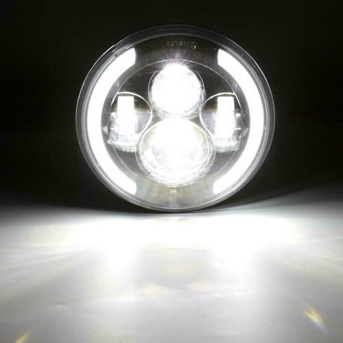 7" LED Headlight For Harley Road King Tour Street Glide Special FLHXS FLHX/Honda - Picture 5 of 12