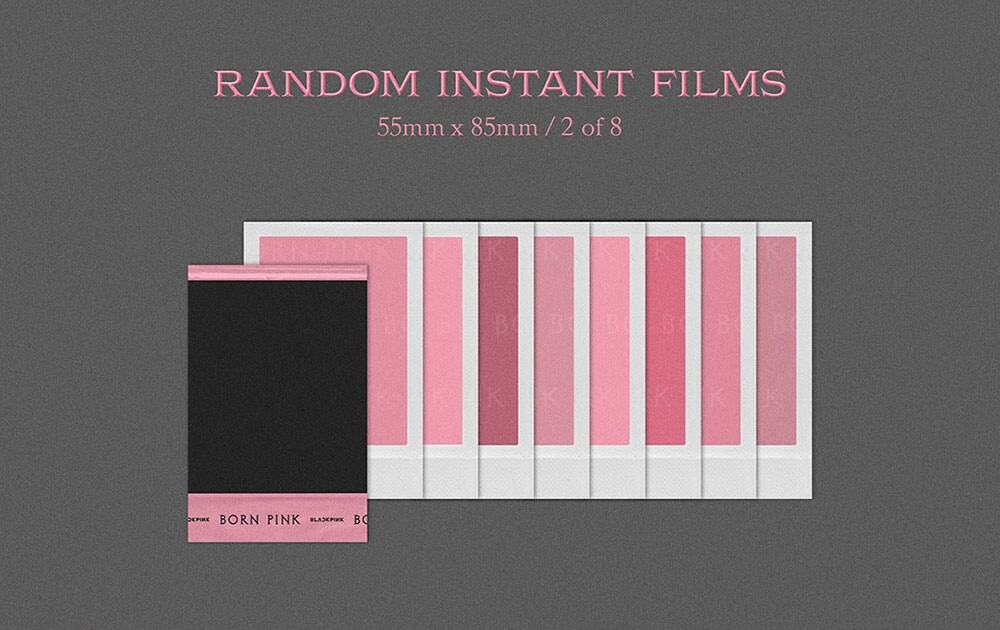 BLACKPINKアルバムセット BLACKPINK 2nd Album BORN PINK BOX SET PINK Ver. CD+P.Book+P