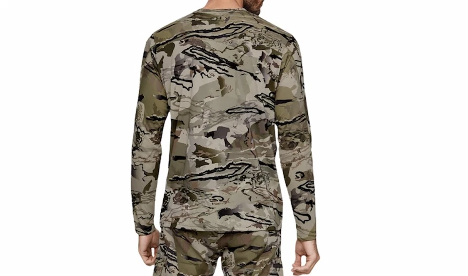 Camisa Under Armour Para Hombre Iso-Chill Caza Camuflada Manga Larga Marrón UA 1348426 999 Foto 2 de 4