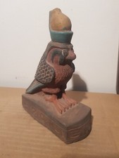Rare Antique Ancient Egyptian Statue God Horus Falcon Protection 2480 BC