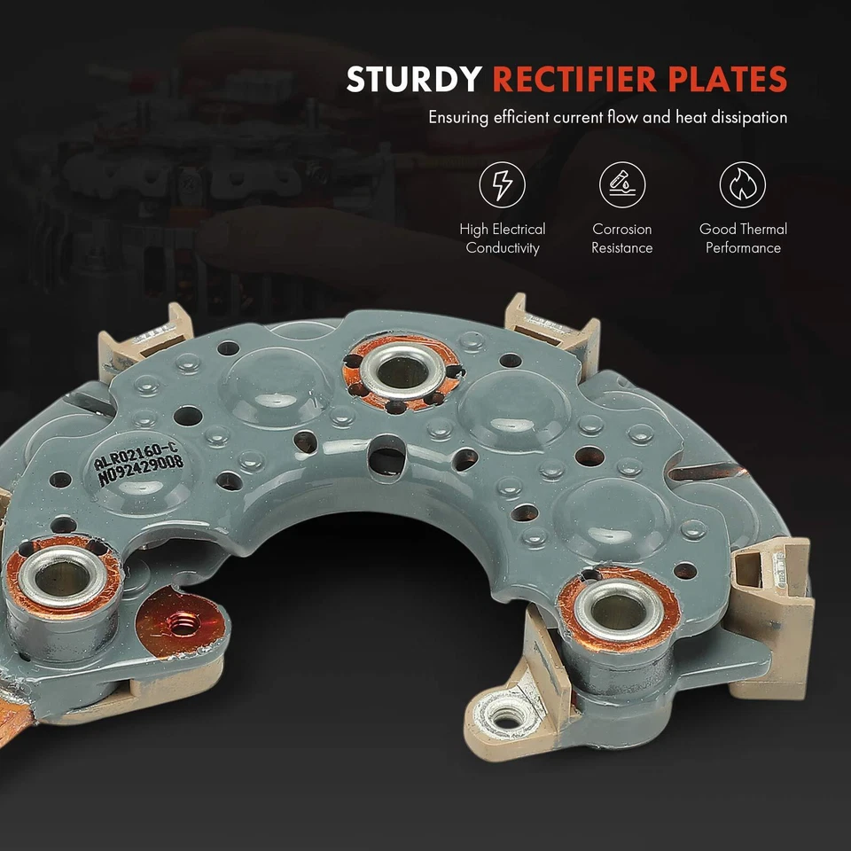 备用整流器二极管适用于丰田凯美瑞 4Runner 本田雅阁思域 Geo 12V — 第 4/4 张图片