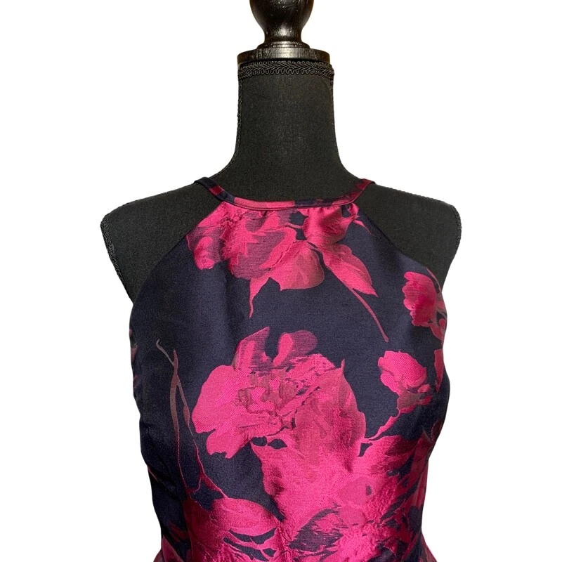 Vestido XSCAPE estampa floral fit & flare tamanho 8  - Imagem 2 de 3