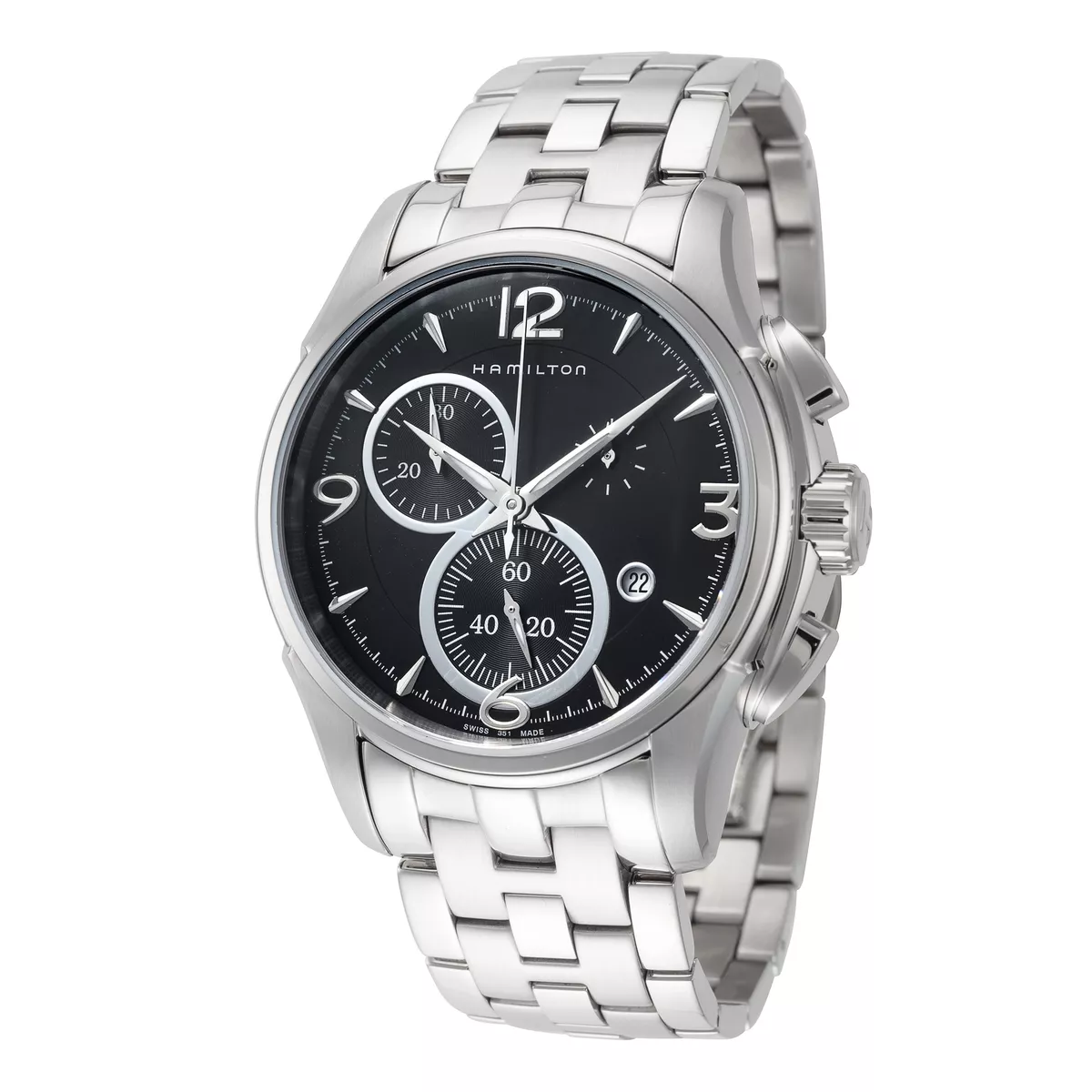 Hamilton Men s H32612135 Jazzmaster 42mm Quartz Chronograph Watch
